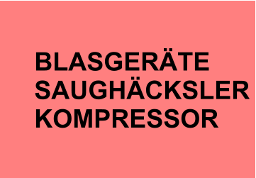 BLASGERÄTE SAUGHÄCKSLER KOMPRESSOR