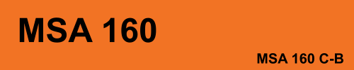 MSA 160 MSA 160 C-B