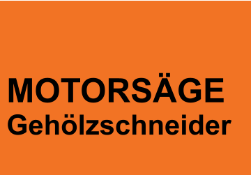 MOTORSÄGE Gehölzschneider