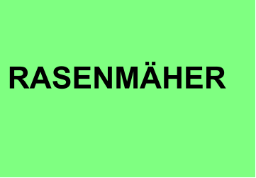 RASENMÄHER