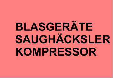 BLASGERÄTE SAUGHÄCKSLER KOMPRESSOR