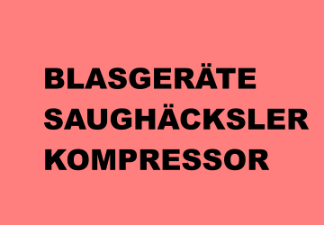 BLASGERÄTE SAUGHÄCKSLER KOMPRESSOR