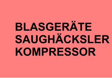 BLASGERÄTE SAUGHÄCKSLER KOMPRESSOR