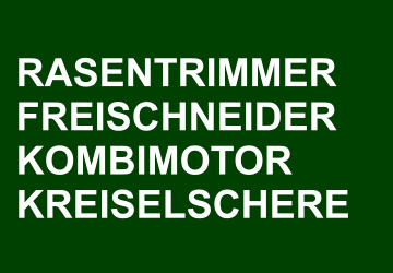 RASENTRIMMER FREISCHNEIDER KOMBIMOTOR KREISELSCHERE